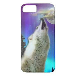 Case-Mate iPhone Case loup et lune