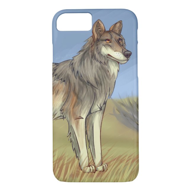 Coques Case-Mate iPhone Loup mexicain (Dos)