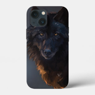 Case-Mate iPhone Case Loup noir