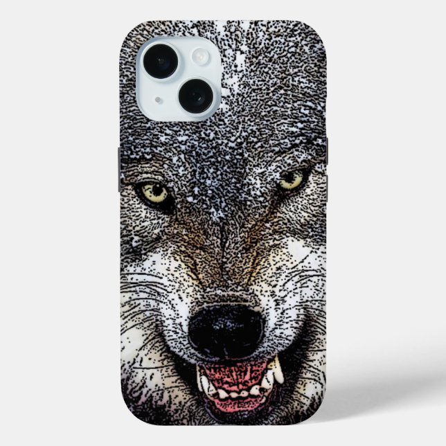 Coques Case-Mate iPhone Loup sauvage (Verso)