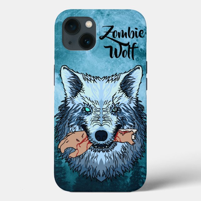 Coques Case-Mate iPhone Loup zombie (Verso)