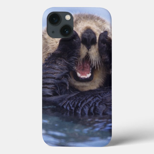 Coques Case-Mate iPhone Loutre de mer mignonne | Alaska, Etats-Unis (Verso)