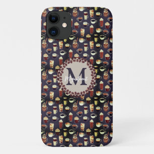 Case-Mate iPhone Case Louveur de café Monogram