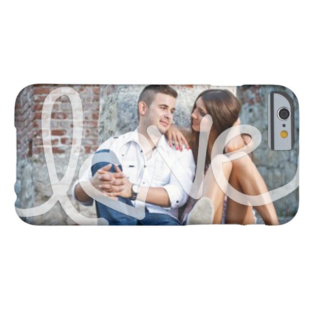 Coques Case-Mate iPhone "Love" Ajouter votre photo (Dos Horizontal)