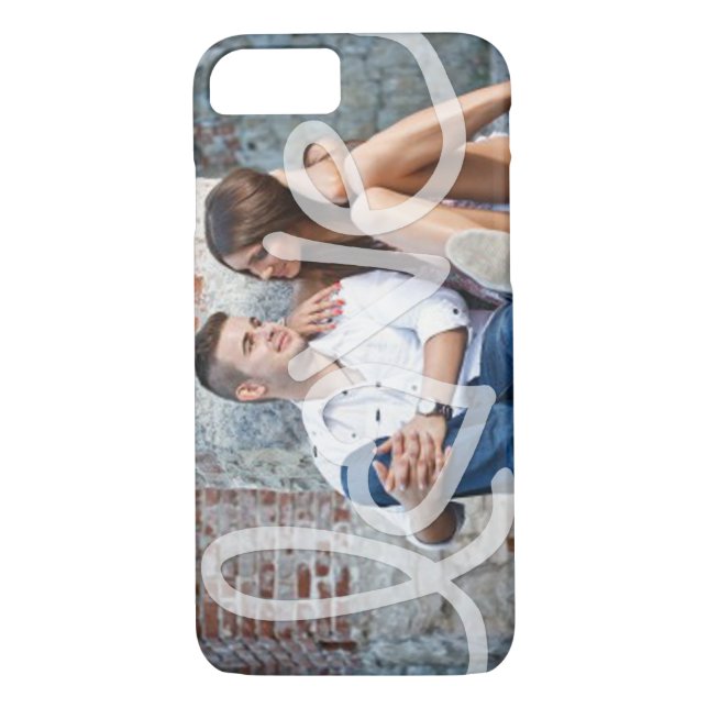 Coques Case-Mate iPhone "Love" Ajouter votre photo (Dos)