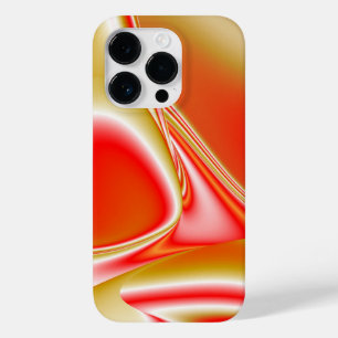Coque Pour iPhone 14 Pro Love and Gold Abstrait 3D Rainbowart