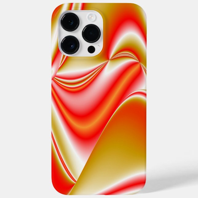 Coques Case-Mate iPhone Love and Gold Abstrait 3D Rainbowart (Verso)