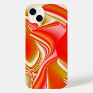 Coque Pour iPhone 14 Plus Love and Gold Abstrait 3D Rainbowart