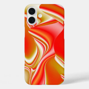 Coques iPhone 16 Plus Love and Gold Abstrait 3D Rainbowart