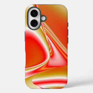Coque Pour iPhone 16 Love and Gold Abstrait 3D Rainbowart