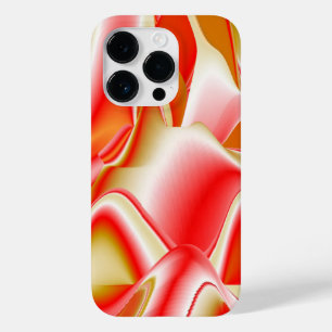Coque Pour iPhone 14 Pro Love and Gold Abstrait 3D Rainbowart