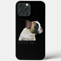 Love French Bulldog Frenchie Mom Dad Dog Puppy