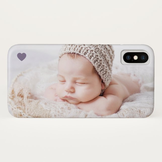 Coques Case-Mate iPhone Love Heart Photo (Dos (Horizontal))