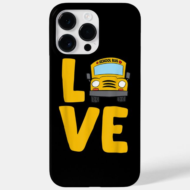 Coques Case-Mate iPhone Love School Bus Driver Schoolbus Busdriver (Verso)