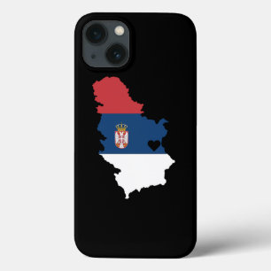 Case-Mate iPhone Case Love Serbie Cadeau Serbe Pride Coeur