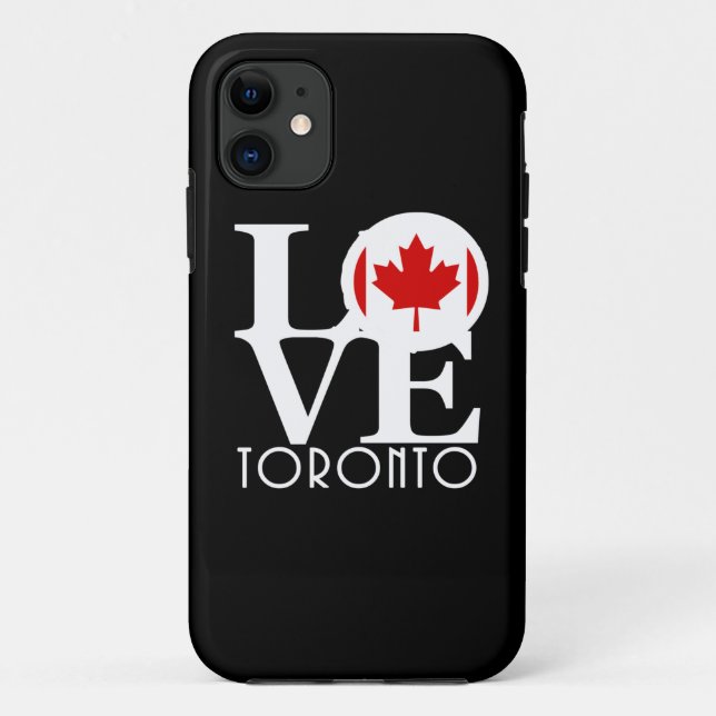 Coques Case-Mate iPhone LOVE Toronto, Canada (Dos)
