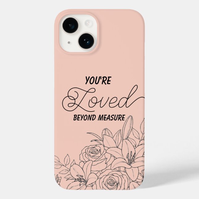 Coques Case-Mate iPhone Loved beyond measure  (Verso)