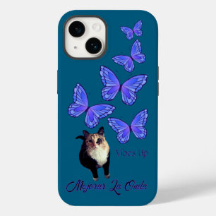 Coque Pour iPhone 14 Lucille & The Butterflies Cat Case-Mate iPhone Ca