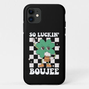 Case-Mate iPhone Case Luckin' Boujee Lucky Shamrock St Patrick's Day