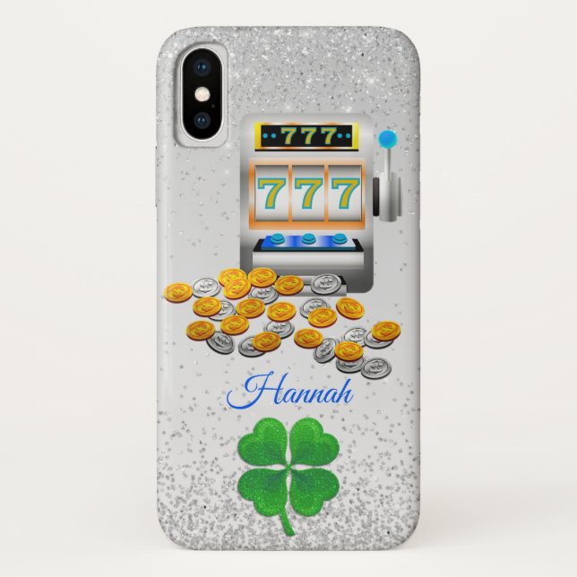 Coques Case-Mate iPhone Lucky Casino Personnalisé (Dos)