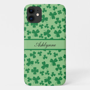 Case-Mate iPhone Case Lucky Clover Green Personnalisé iPhone/coque ipad