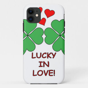 Etui iPhone Case-Mate Lucky In Love Hearts Clover