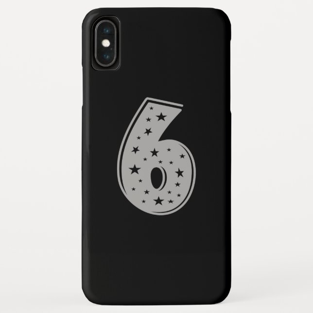 Coques Case-Mate iPhone Lucky Numéro 6 Joyeux anniversaire (Dos)