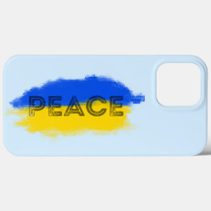 Case-Mate iPhone Case L'Ukraine bleue et jaune inspire la paix ni la gue