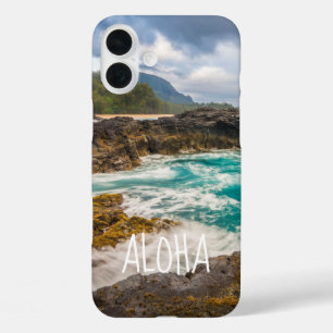 Coques iPhone 16 Plus Lumaha'i Beach, Kauai, Hawaii Coque-Mate iPhone Ca