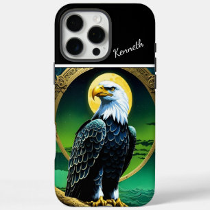 Coques iPhone 16 Pro Max Lumière Aigle Douce D'Une Pleine lune