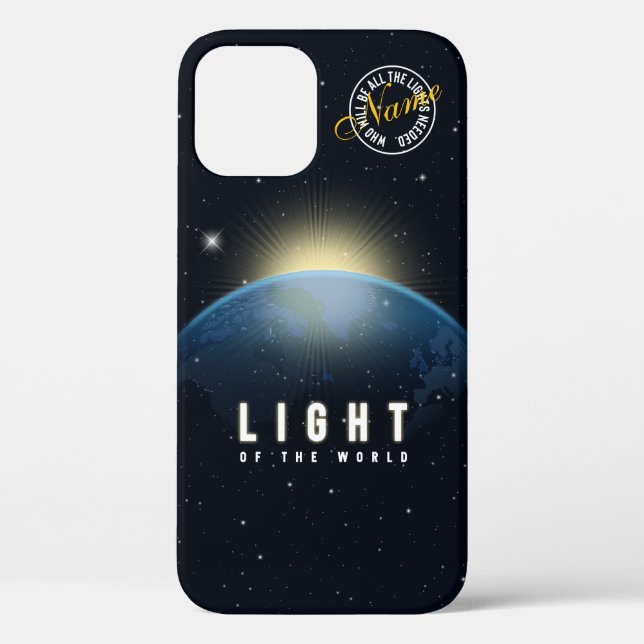 Coques Case-Mate iPhone Lumière du monde (Verso)