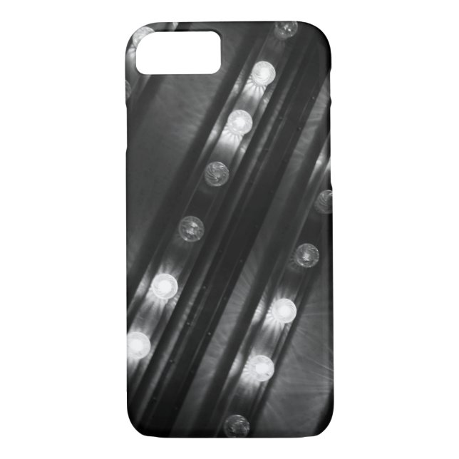 Coques Case-Mate iPhone Luminaires noir et blanc (Dos)