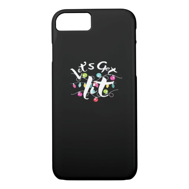 Coques Case-Mate iPhone Luminons, illuminations de Noël - Luminons à C (Dos)