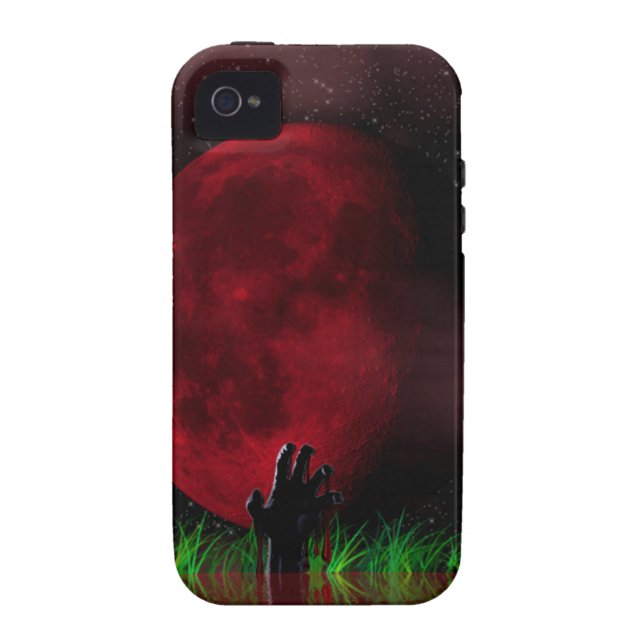 Coques Case-Mate iPhone Lune de zombi (Dos)