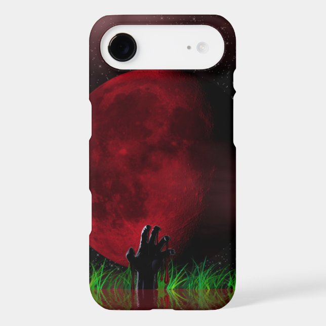 Coques Case-Mate iPhone Lune de zombi (Verso)