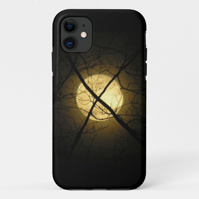 Coques Case-Mate iPhone Lune gothique (Dos)