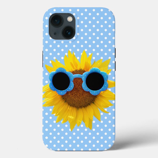 Coques Case-Mate iPhone Lunettes De Soleil Sur Tournesol (Verso)