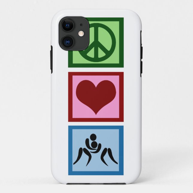 Coques Case-Mate iPhone Lutte pour l'amour de la paix (Dos)