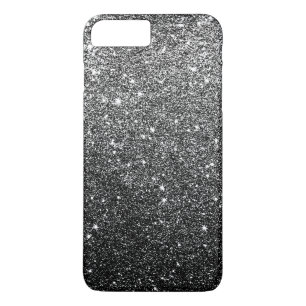 Coques Pour iPhone Luxe noir élégant de parties scintillantes