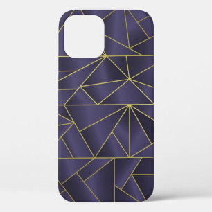 Case-Mate iPhone Case Luxe or géométrique, arrière - plan vintage.