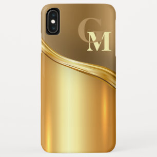 Case-Mate iPhone Case Luxe personnalisé Look moderne Or