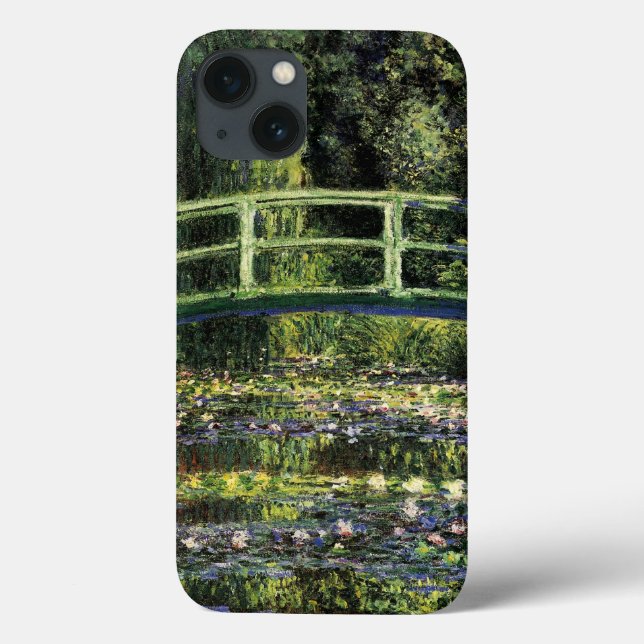 Coques Case-Mate iPhone Lys d'eau et pont japonais (Verso)