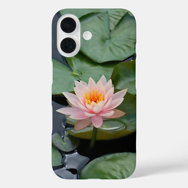 Coques Case-Mate iPhone Lys d'eau rose Lotus (Verso)