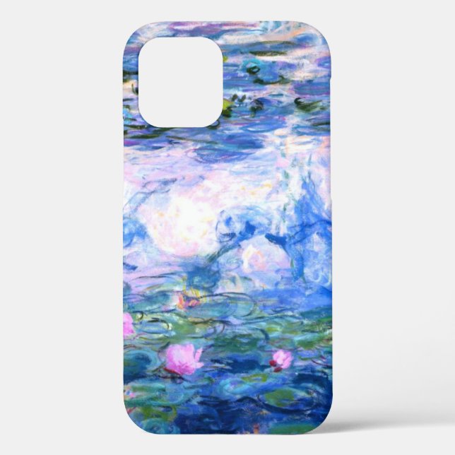 Coques Case-Mate iPhone Lys d'eau rose Monet (Verso)