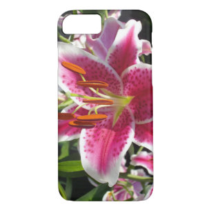 Etui iPhone Case-Mate Lys roses fleurs tropicales roses rose