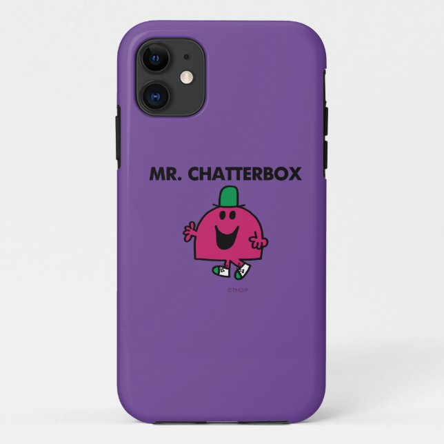 Coques Case-Mate iPhone M. Chatterbox Bonjour (Dos)