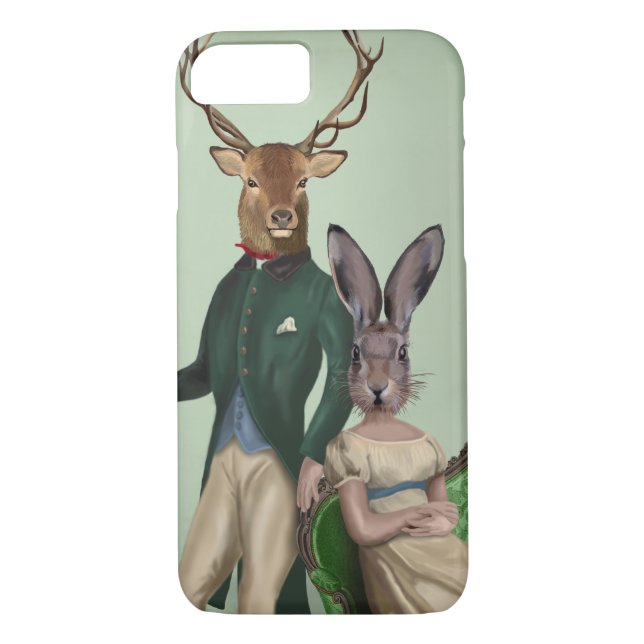 Coques Case-Mate iPhone M. Deer et Mme Rabbit 2 (Dos)