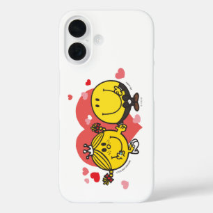 Coque Pour iPhone 16 M. Happy & Little Miss Mariage Sunshine