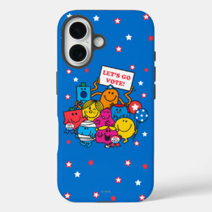Coques iPhone 16 M. Men Little Miss Allons voter !