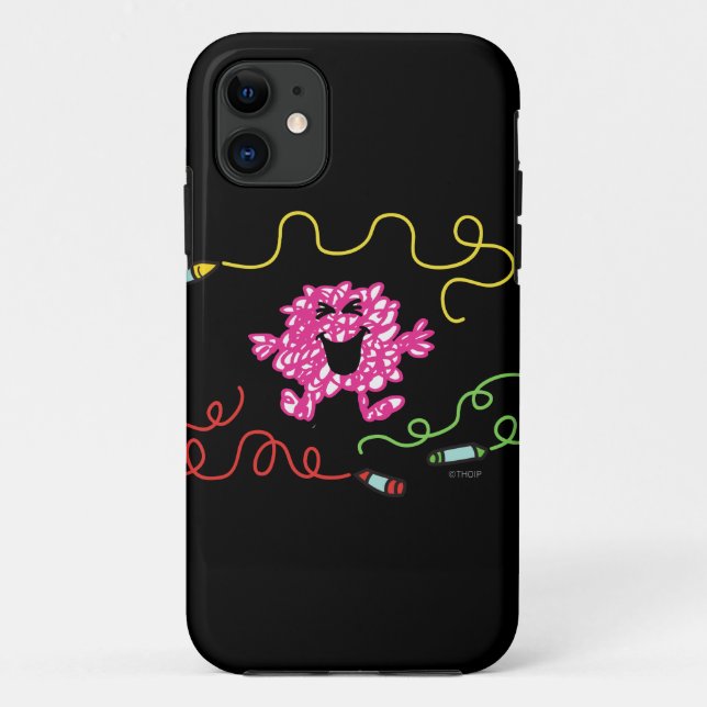 Coques Case-Mate iPhone M. Messy Joue Avec Des Crayons (Dos)